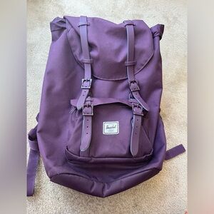 Herschel Little America Purple Backpack Mid Volume 21 L